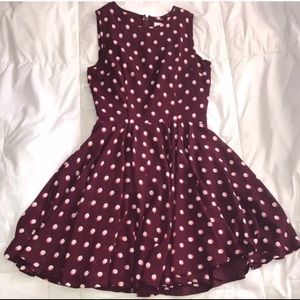 Maison Jules Polk a dot dress